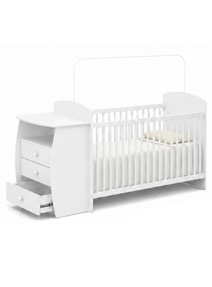 Kidscool Cuna con Cómoda Mudador Bambini Blanco