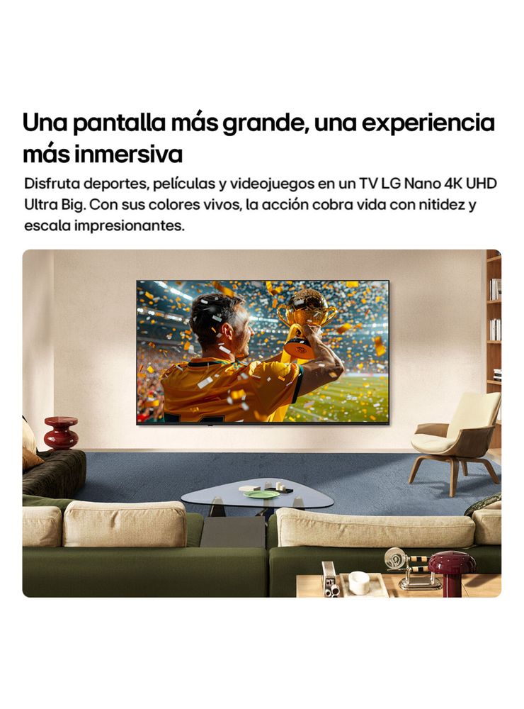 LG NanoCell NU85 98", foto 3
