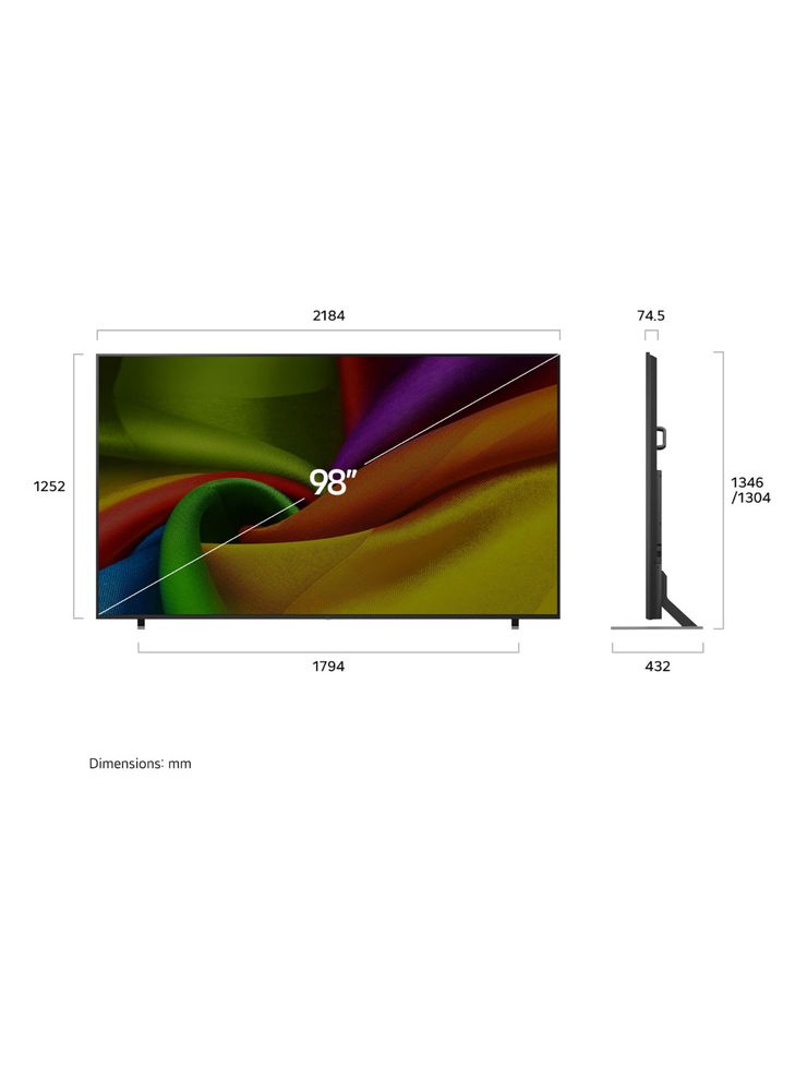 LG NanoCell NU85 98", foto 2
