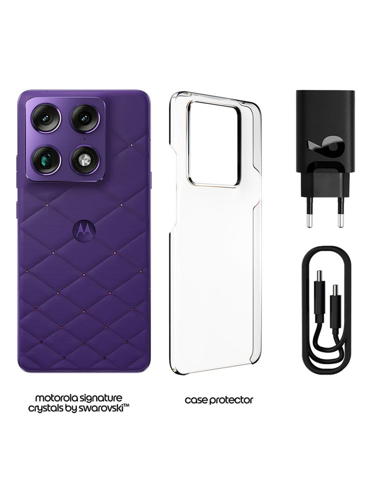 Motorola Signature Swarovski Edition 5G 512GB 12GB Morado, foto 3