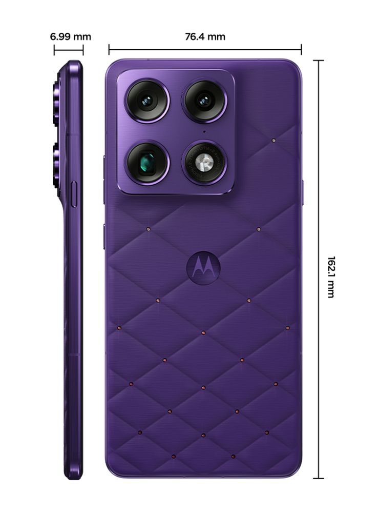 Motorola Signature Swarovski Edition 5G 512GB 12GB Morado, foto 2