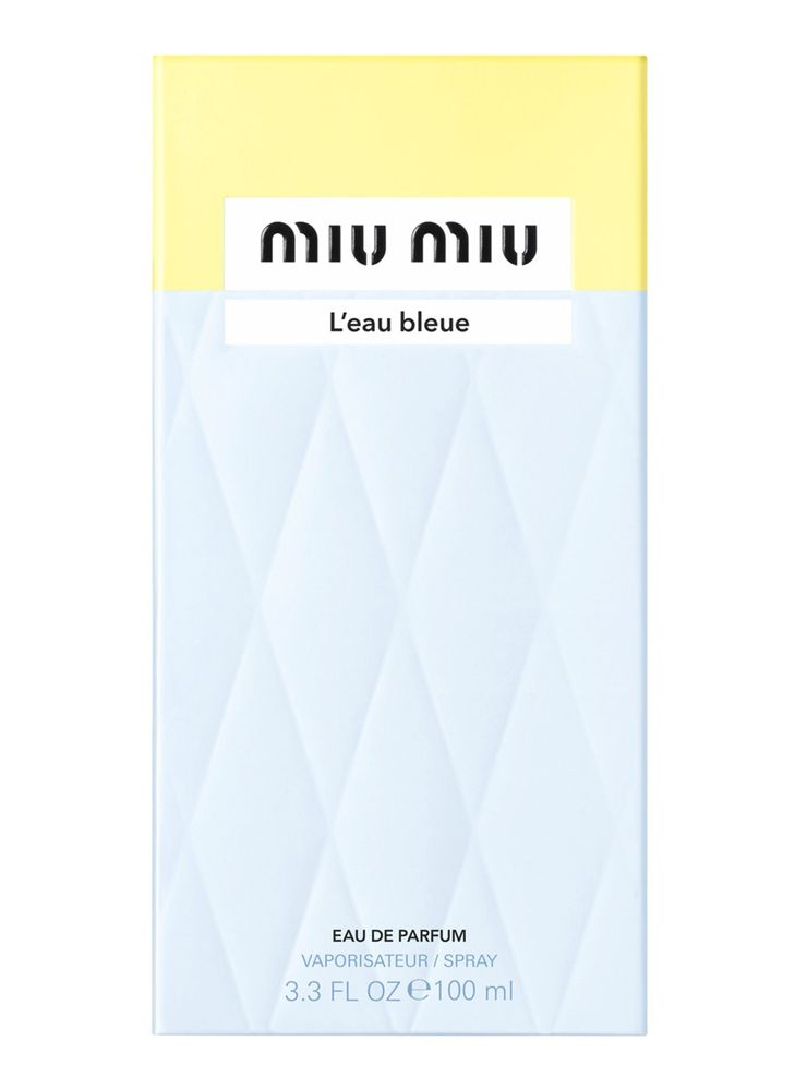 Miu Miu L'Eau Bleue EDP 100 ml, foto 3