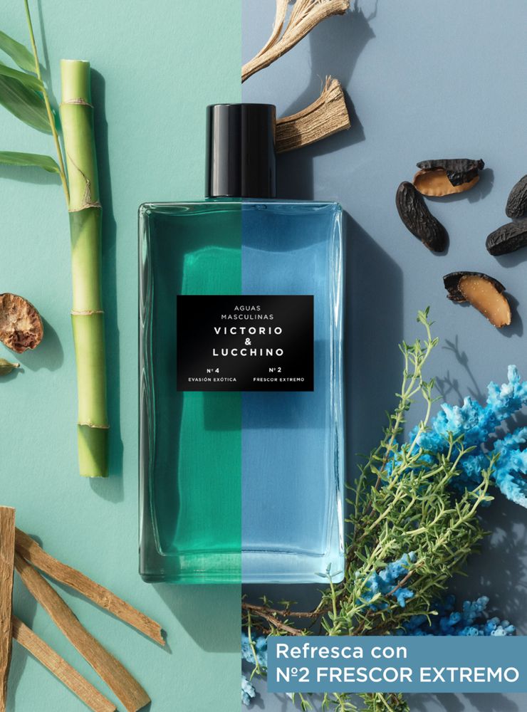Perfume Aguas Masculinas Nº2 Frescor Extremo EDT 150 ml, foto 2