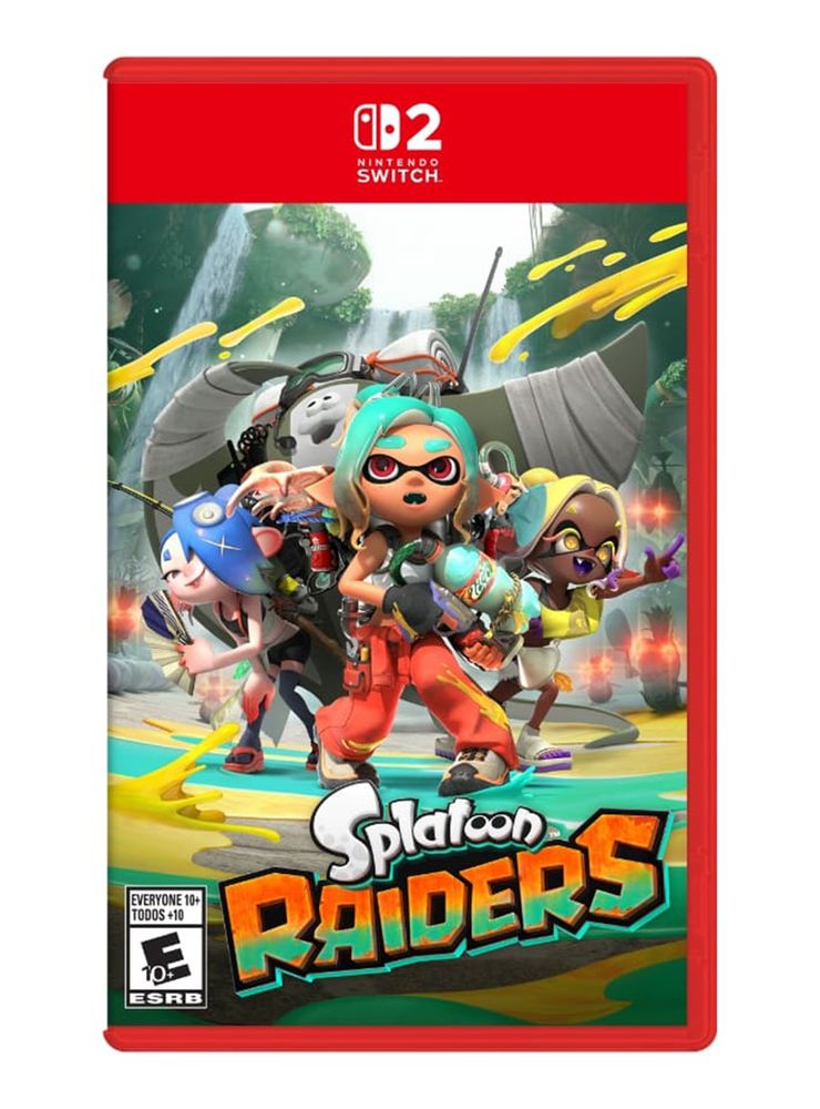 Juego Nintendo Switch 2 Splatoon Raiders