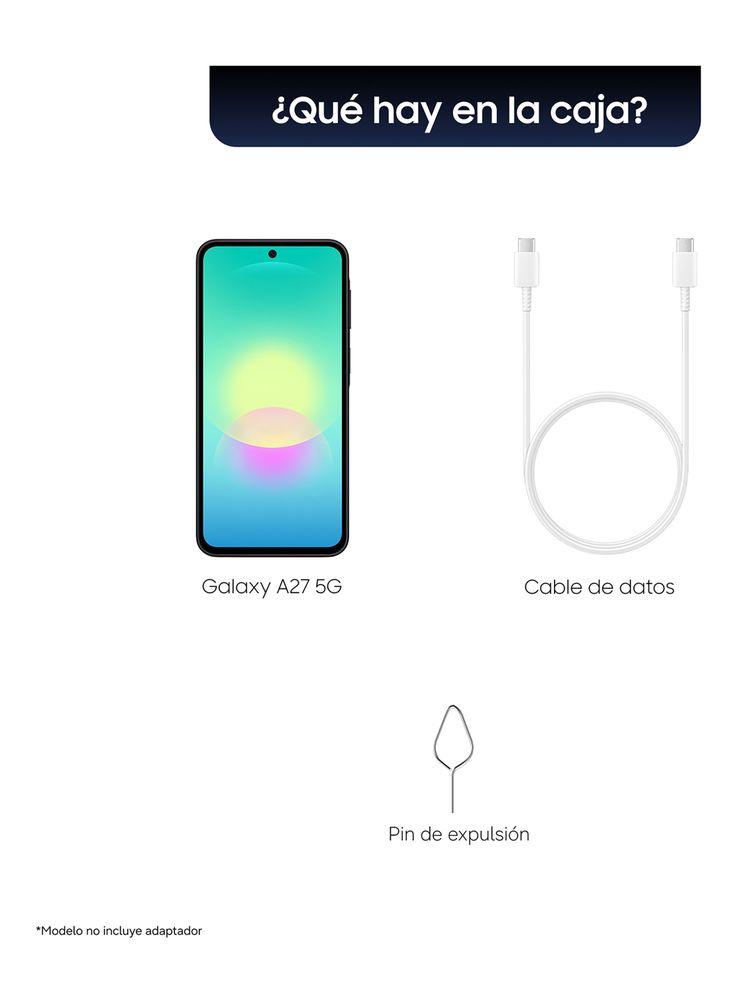 Samsung Galaxy A27 256GB Awesome Black, foto 3