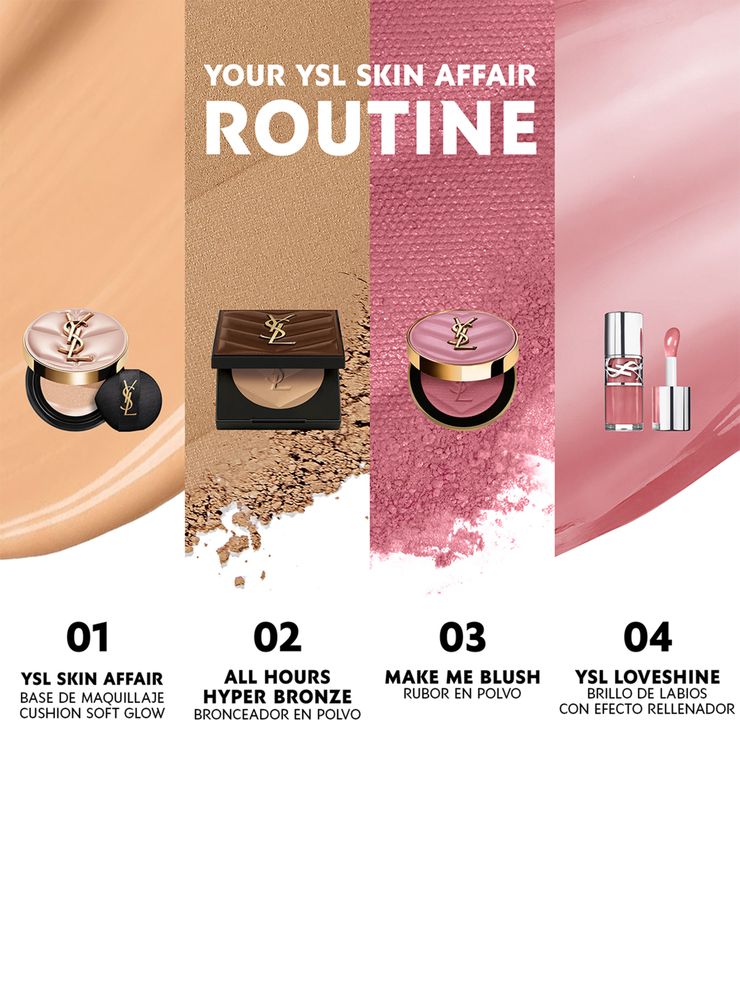 Base de Maquillaje YSL Skin Affair Cushion Foundation Tono MW7.5, foto 5