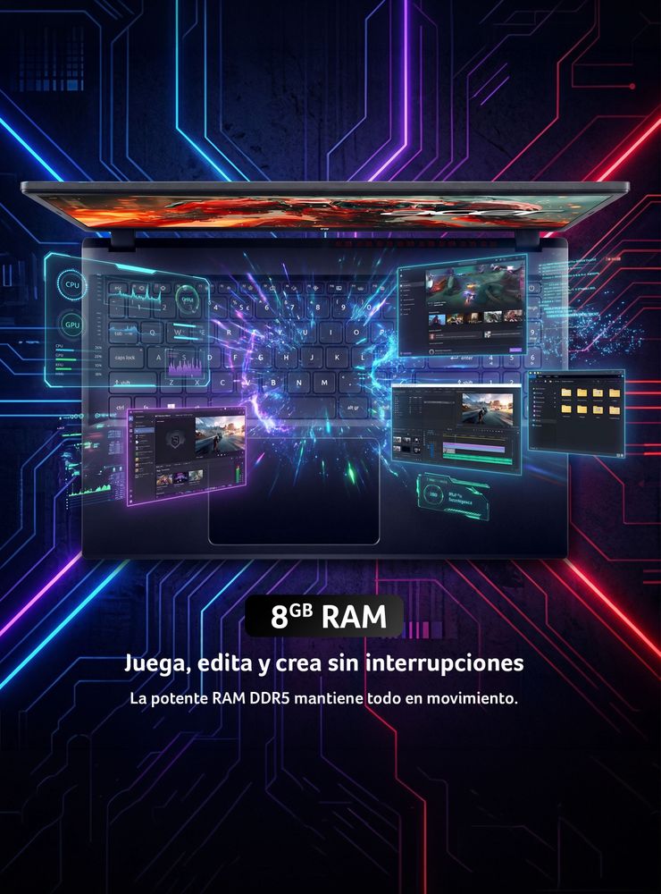 Acer Nitro V15 ANV15-41-R6HJ-1 AMD Ryzen 5 RTX 3050 8GB 512GB 15.6", foto 9