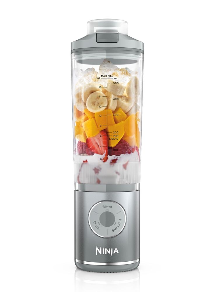 Ninja Licuadora Individual Inalámbrica Blast MAX Plateada