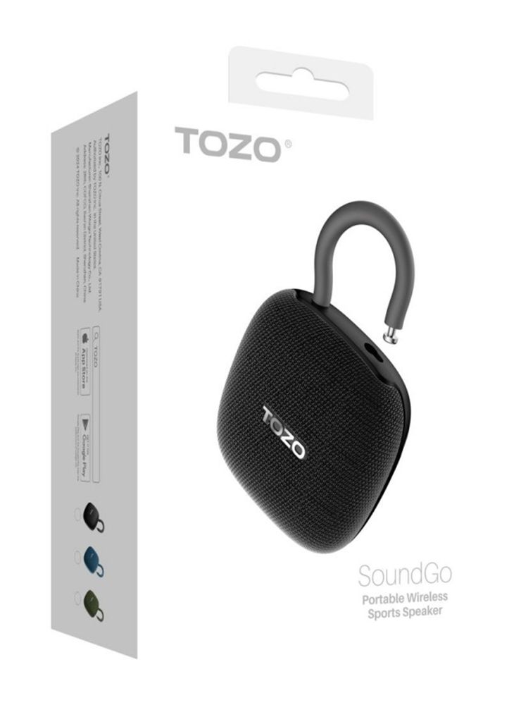 Parlante Bluetooth Tozo SoundGo Negro, foto 4