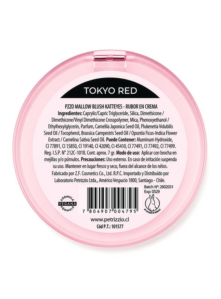 Petrizzio Mallow Blush Tokyo Red, foto 3