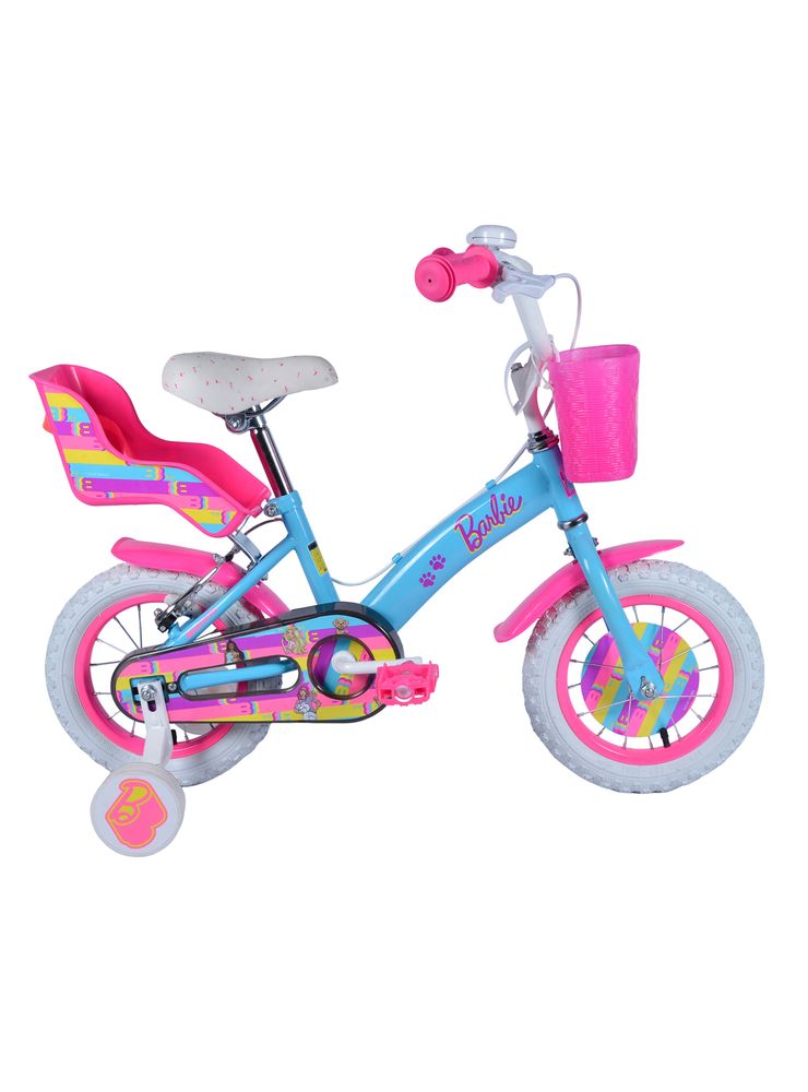 Bicicleta de Niño Barbie Aro 12'' Niña - Celeste