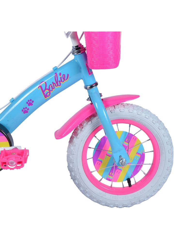 Bicicleta de Niño Barbie Aro 12'' Niña - Celeste, foto 5