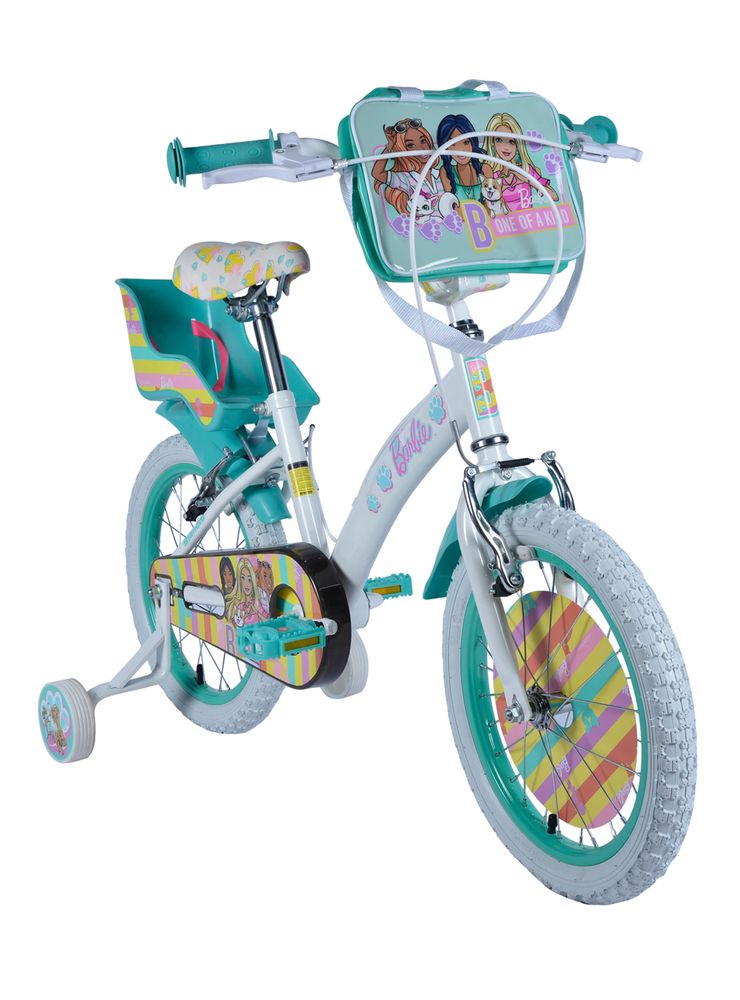 Bicicleta de Niño Barbie Aro 16'' Niña - Blanco, foto 2