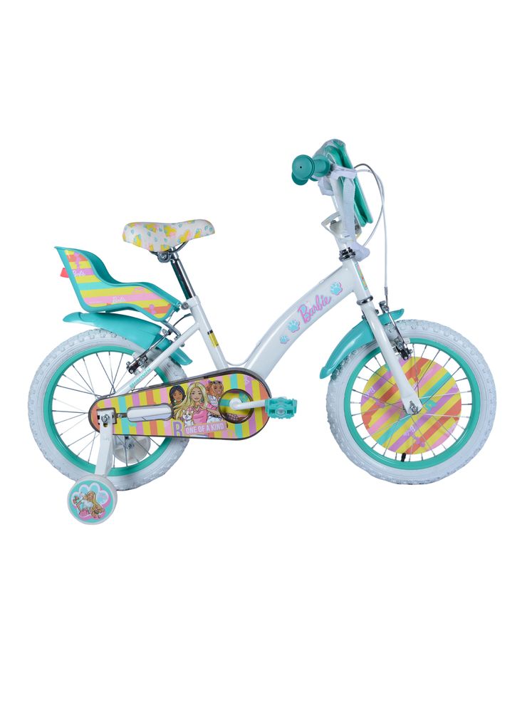 Bicicleta de Niño Barbie Aro 16'' Niña - Blanco