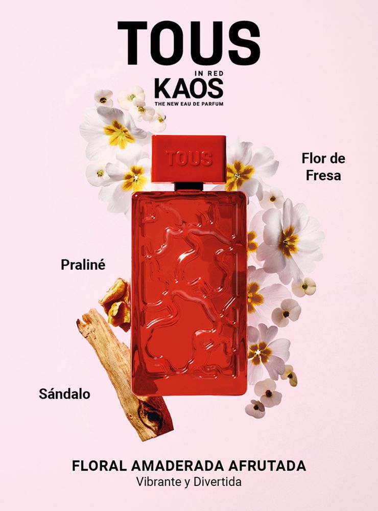 Tous Kaos In Red EDP 50 ml, foto 3