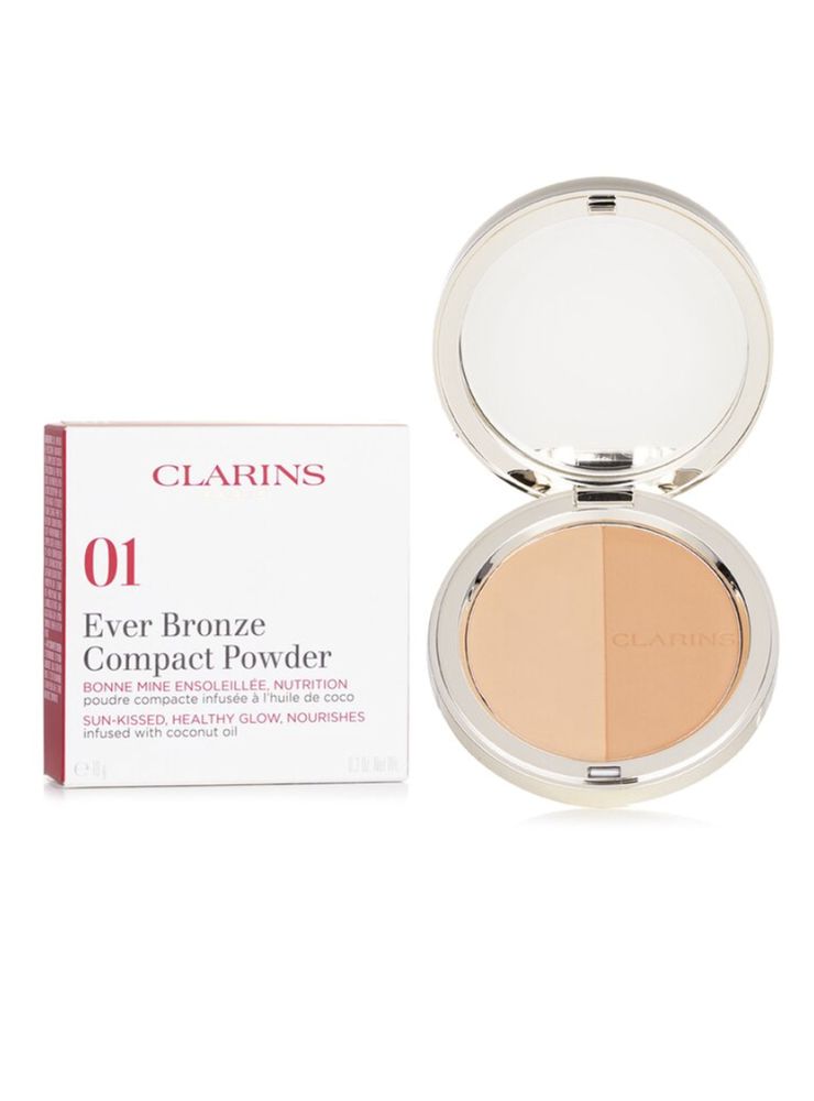 Clarins Ever Bronze Compact Powder 01 Light, foto 3