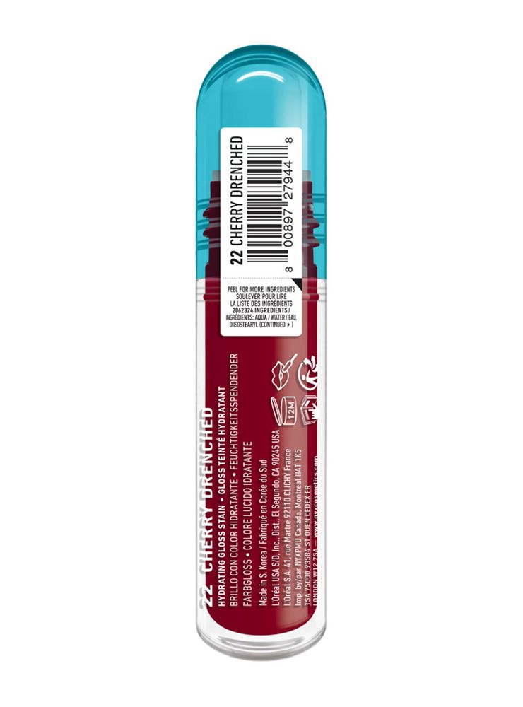Brillo de Labios Lip I.V. Tono Cherry Drenched, foto 6