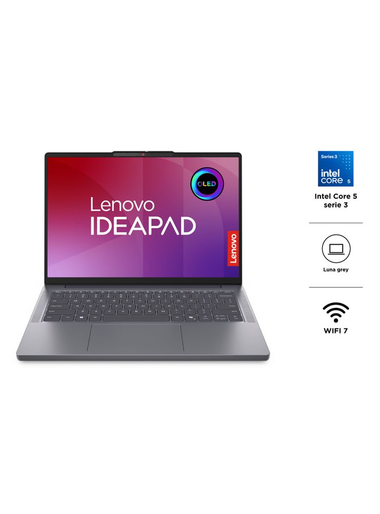 Lenovo IdeaPad Slim 3 14IWC11 83RQ002YCL Intel Core 5 320 8GB 512GB 14" OLED Luna Grey, foto 2