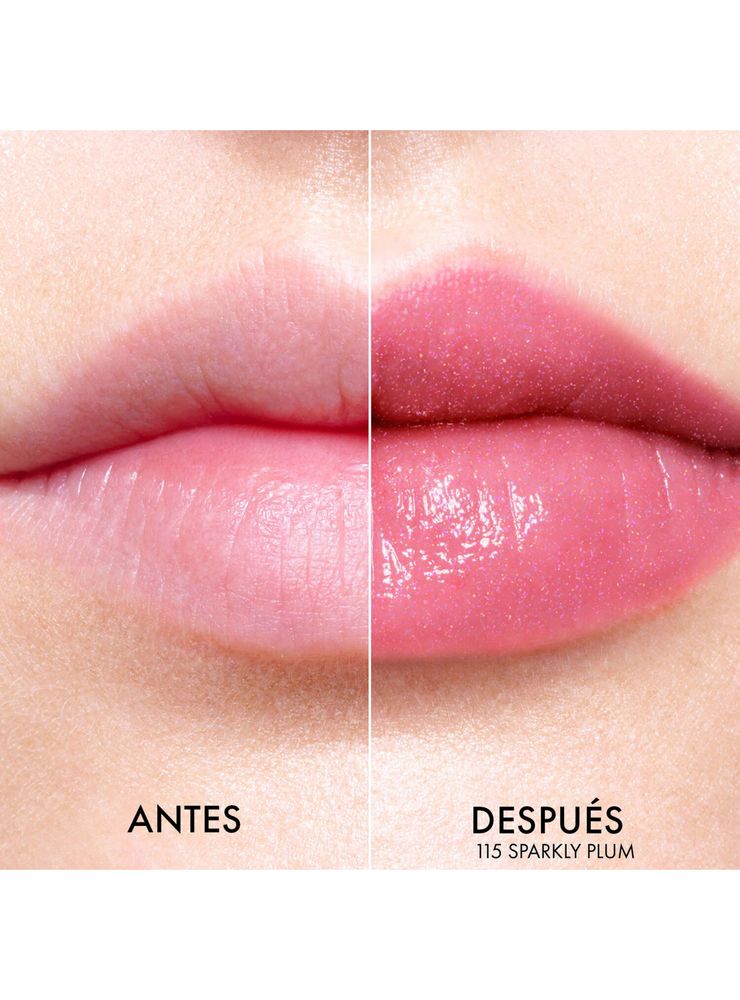 Bálsamo labial Dior Addict Lip Glow Tono 115 Sparkly Plum, foto 4