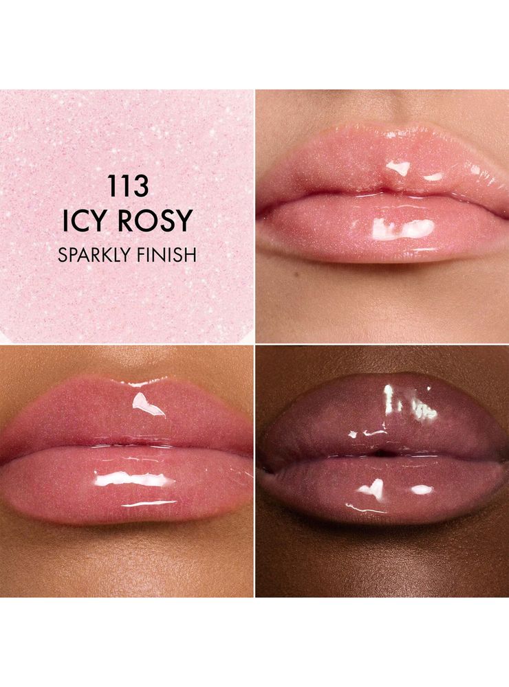 Aceite de Labios Dior Addict Lip Glow Oil Tono 113 Icy Rosy, foto 5