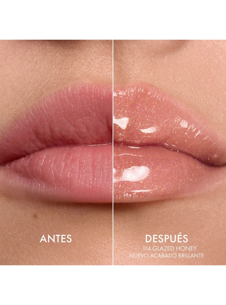 Aceite de Labios Dior Addict Lip Glow Oil Tono 114 Glazed Honey, foto 3