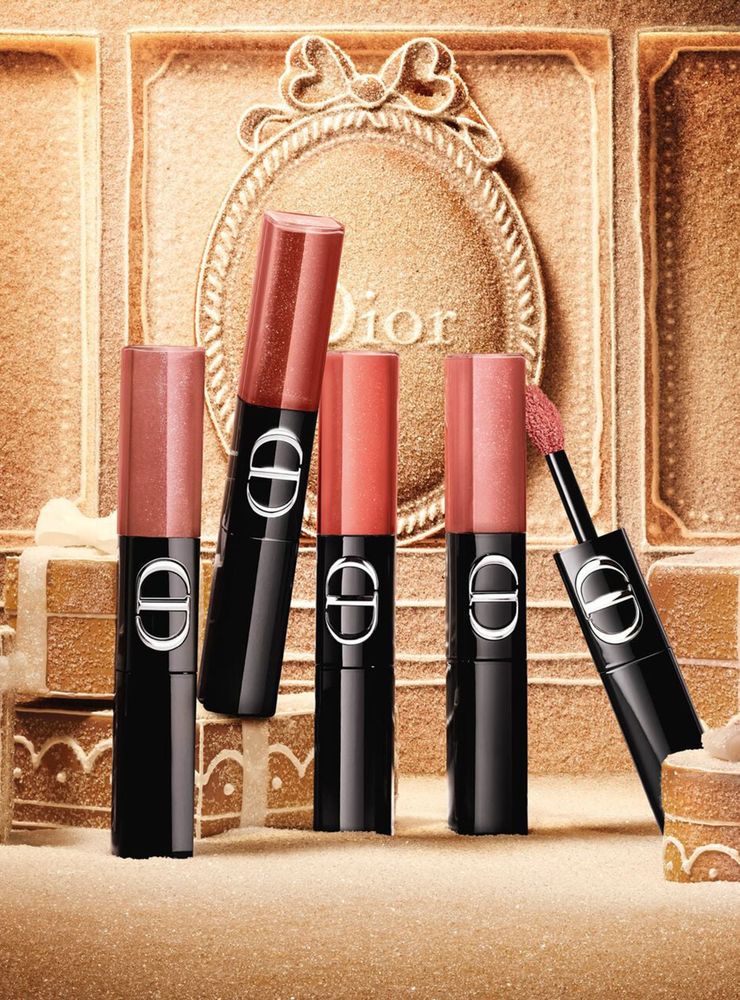 Labial Líquido Rouge Dior Sequin Liquid Duo Tono 962 Candy Cane Edición Limitada, foto 3