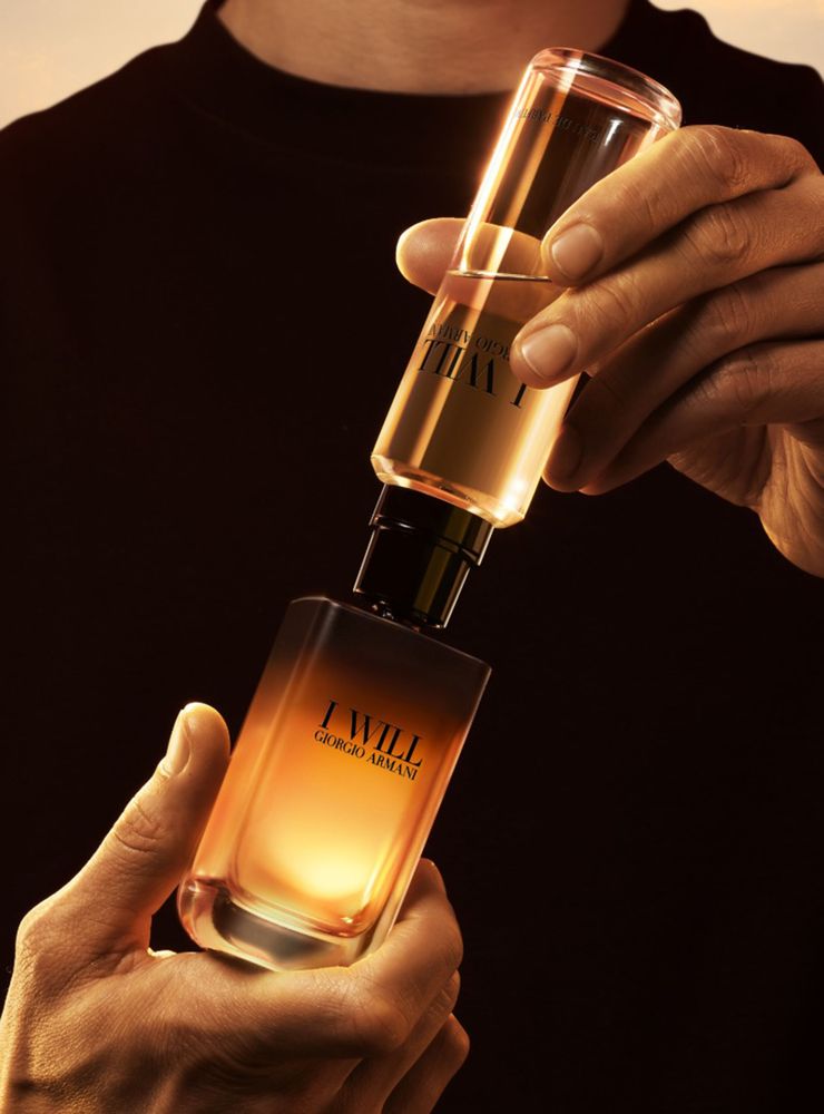 Perfume I Will EDP Hombre 100 ml Refill Giorgio Armani, foto 5