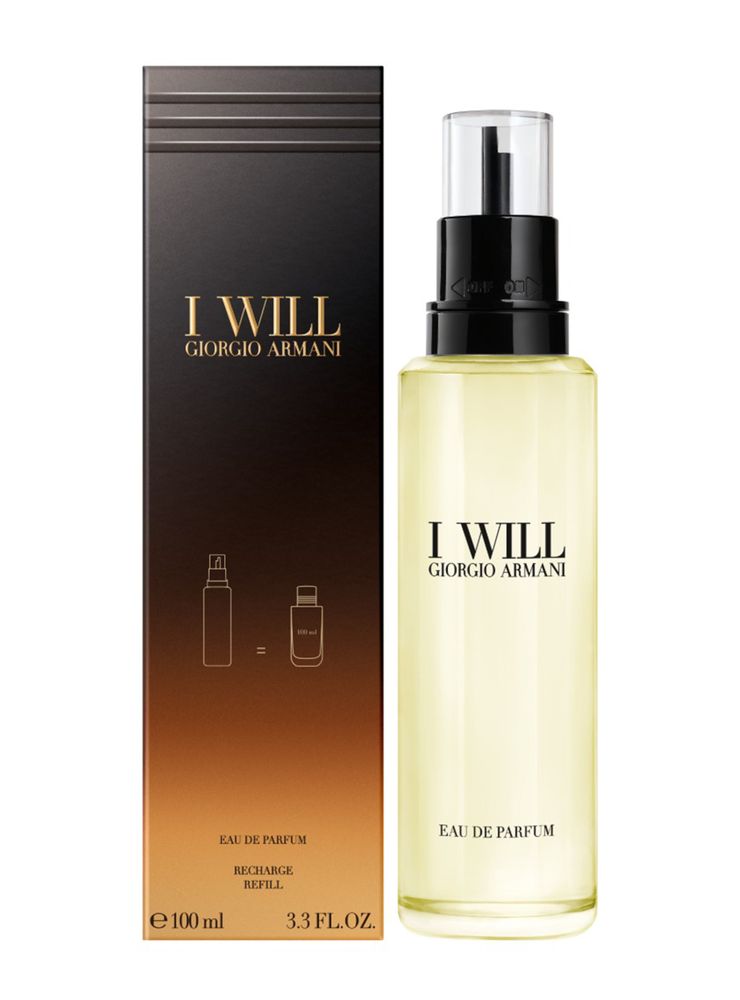 Perfume I Will EDP Hombre 100 ml Refill Giorgio Armani, foto 2