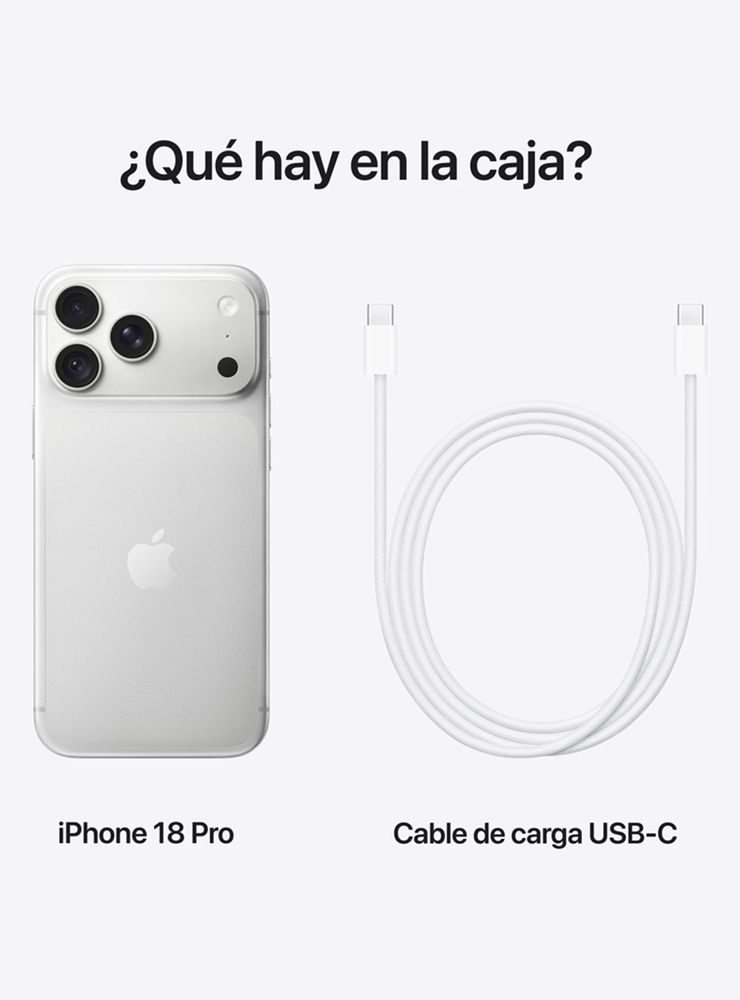 iPhone 18 Pro 512GB Plata Liberado, foto 3