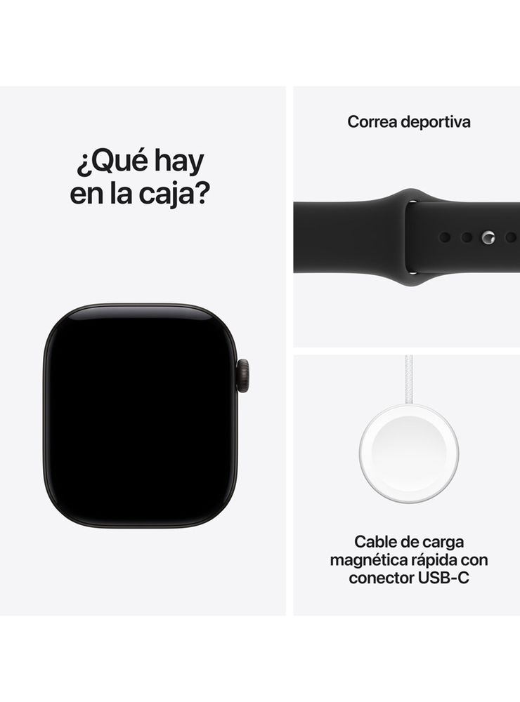 Apple Watch Series 12 46mm GPS Negro, foto 3