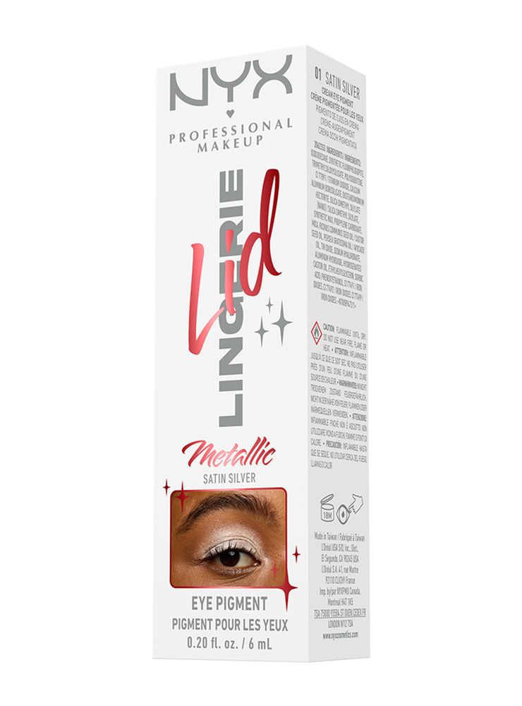 Sombra de Ojos Lid Lingerie Tono Satin Silver, foto 5