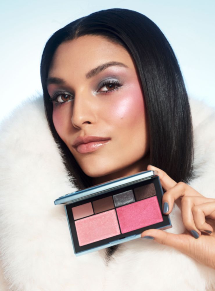 Paleta de Sombras Cheek & Eyes Night Time Tono Snow Games, foto 5