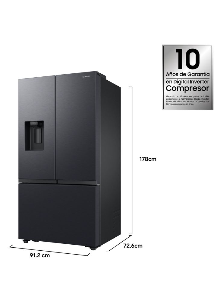 Samsung RS58T5561B1 Negro, foto 2