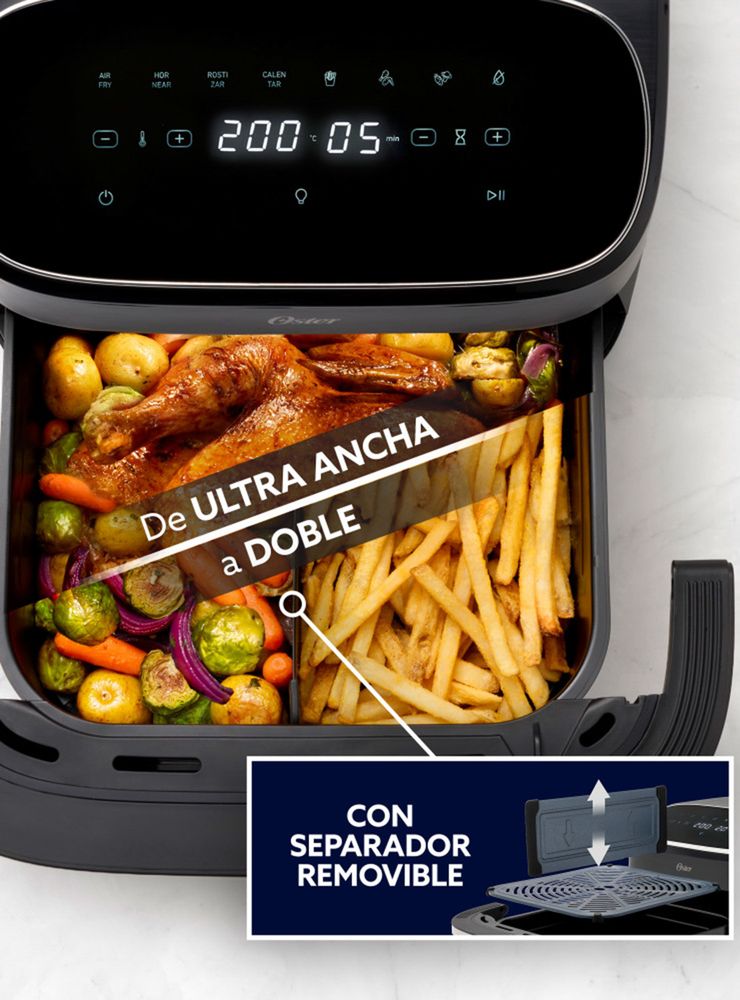 Freidora de Aire UltraCrisp XL 10 Litros Negro, foto 3