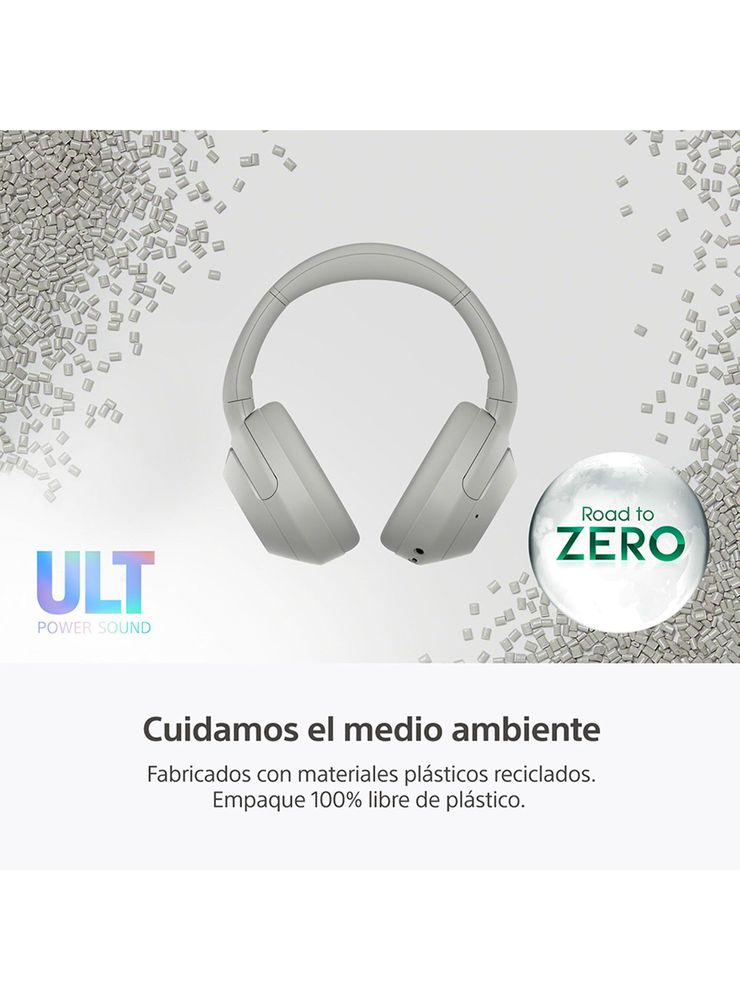 Audífonos Bluetooth Noise Cancelling WH-ULT900N Blanco, foto 6