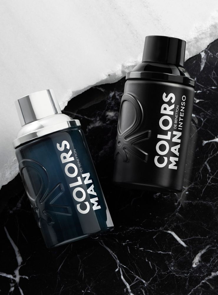 Benetton Colors Man Black Intenso EDP 200 ml, foto 6