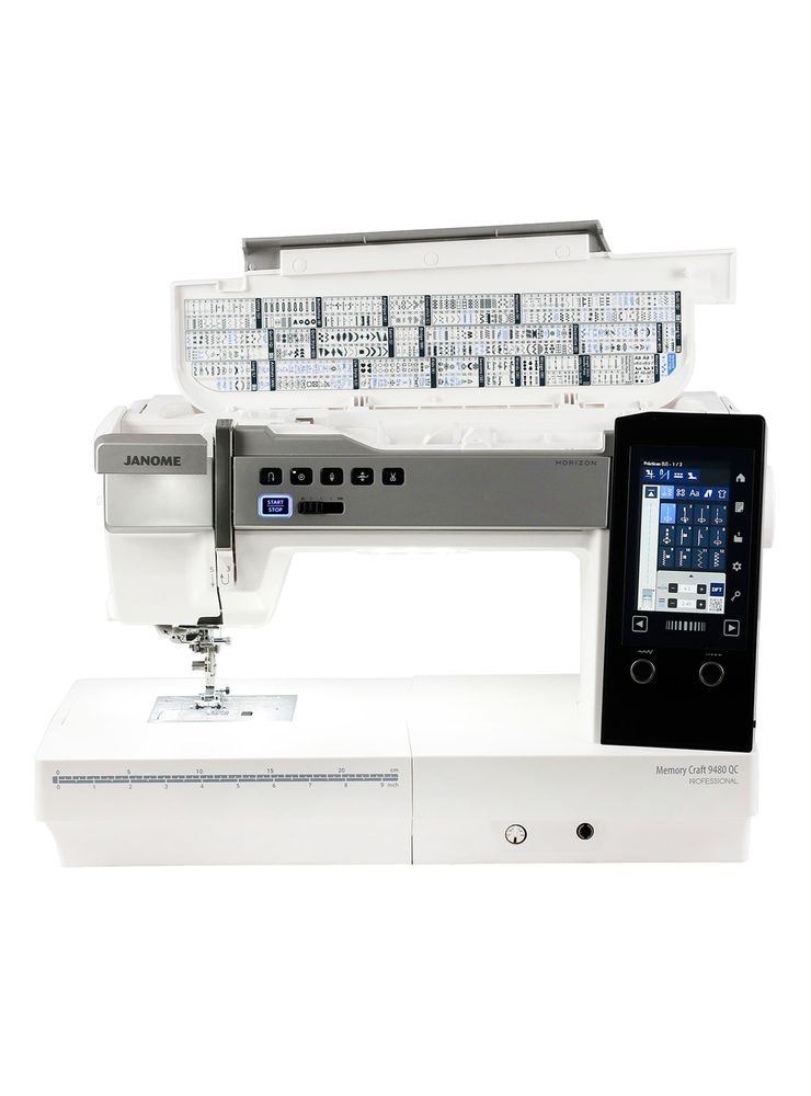 Janome MC9480QCP Blanco, foto 4
