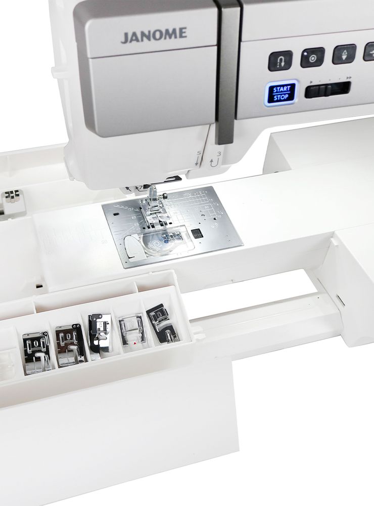 Janome MC9480QCP Blanco, foto 8