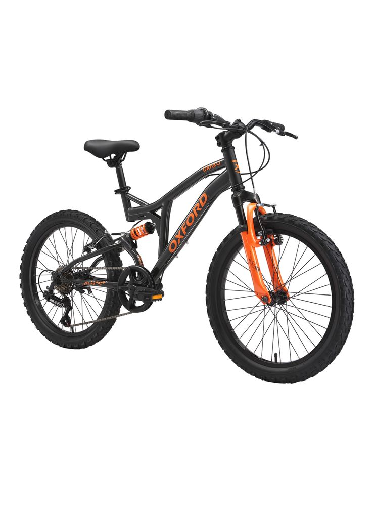 Bicicleta Infantil Drako Doble Suspensión Aro 20'' Unisex - Naranjo, foto 2
