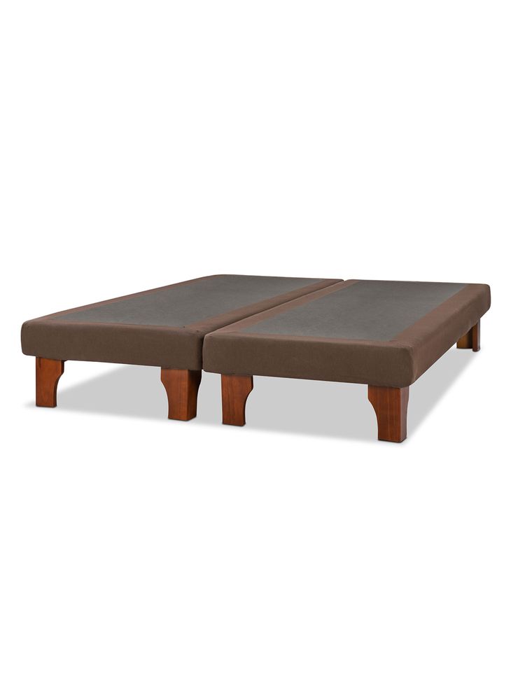 Flex Base Europea Chocolate 2 Plazas Base Dividida