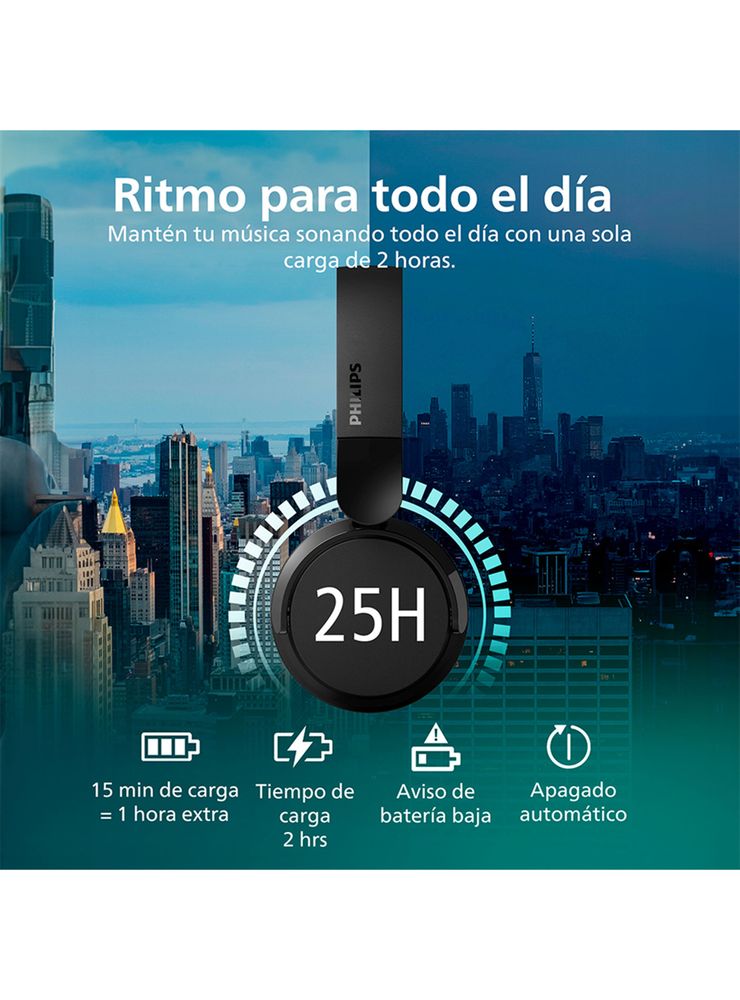 Philips TAH3209 Negro, foto 6