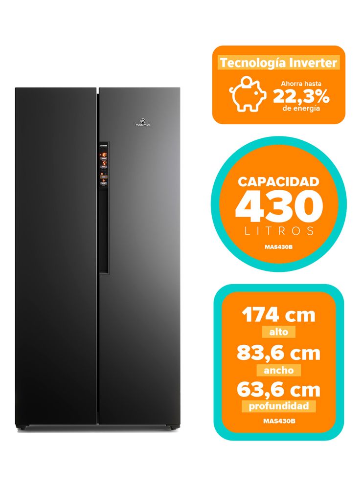 Mademsa MAS430 Negro, foto 2
