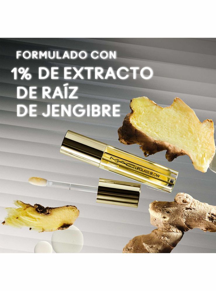 Mac Lipglass Blow Plumping Oil Ginger Zinger, foto 6