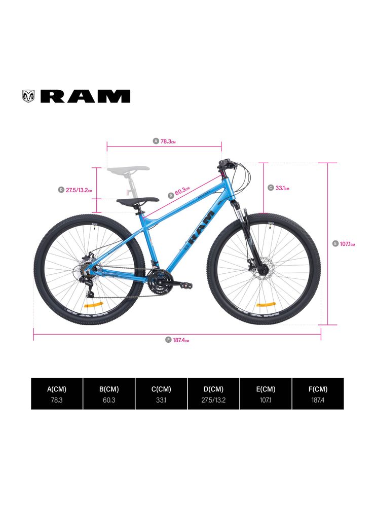 Ram Sport 29 Azul, foto 2