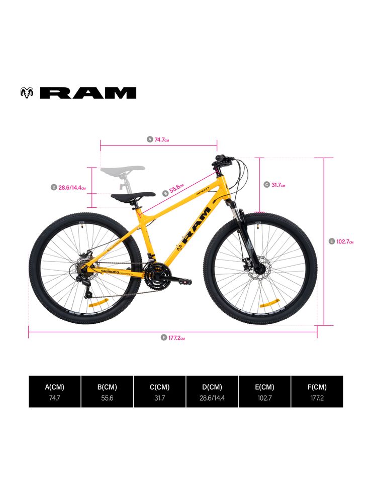 Ram Sport 27.5 Naranjo, foto 5