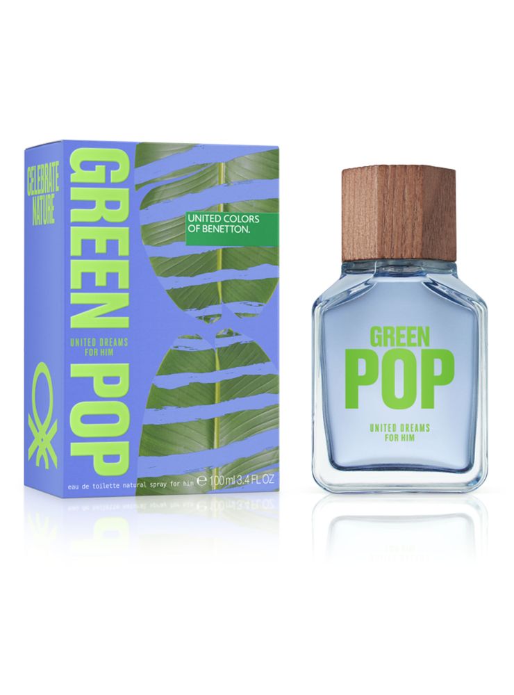 Benetton United Dreams Green Pop for Him EDT 100 ml, foto 2