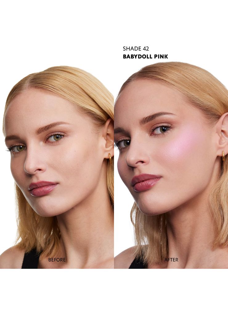 Yves Saint Laurent Make Me Blush 24H Powder Blush 42 Babydoll Pink, foto 4