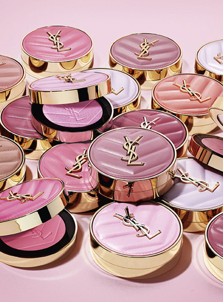 Yves Saint Laurent Make Me Blush 24H Powder Blush 42 Babydoll Pink, foto 5