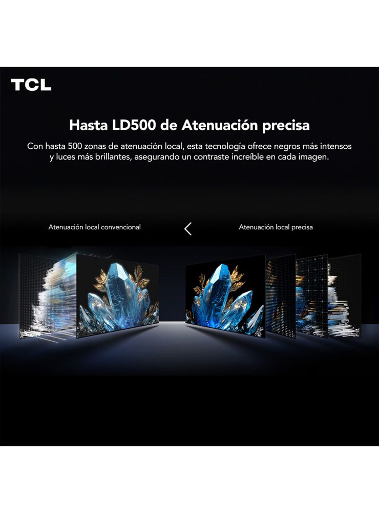Mini LED Smart TV 75'' UHD 4K C6K Gamer, foto 4