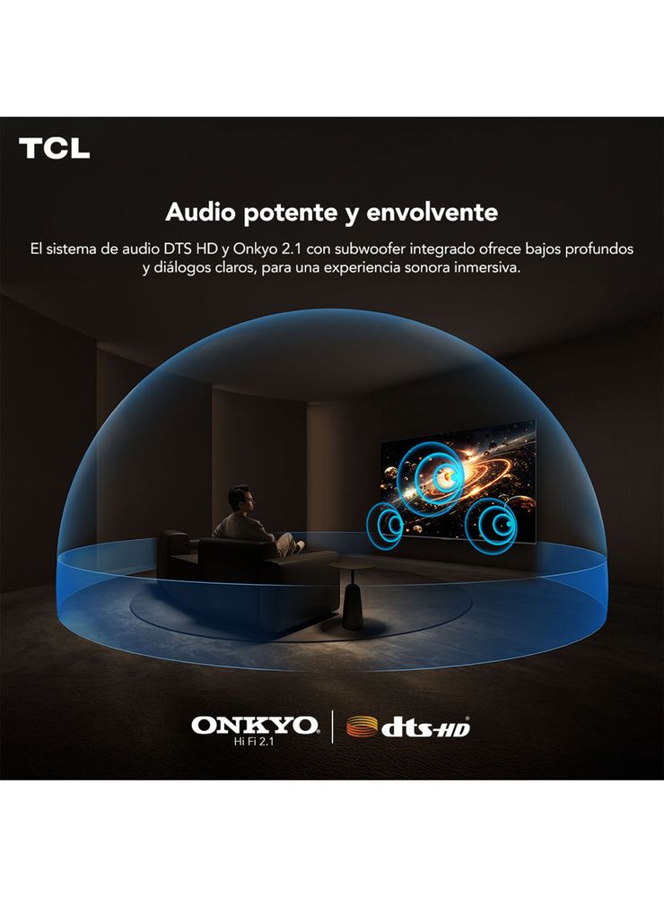 Mini LED Smart TV 75'' UHD 4K C6K Gamer, foto 6